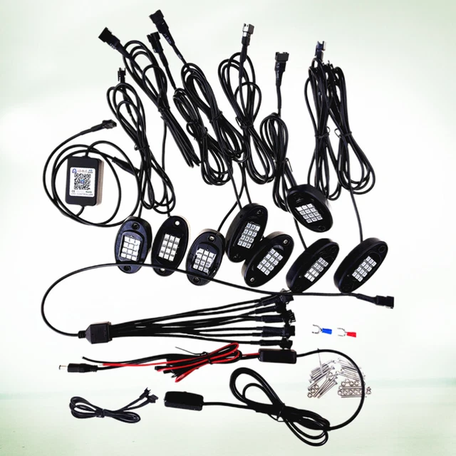 Luci Atmosfera Auto USB - 4 LED Multicolore, Regolabili, Per Auto O PC - Foto 7