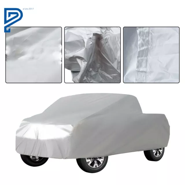 Universal Fit Pickup Truck Cover Sun UV Rain Resistant All Weather Anti Snow NEW