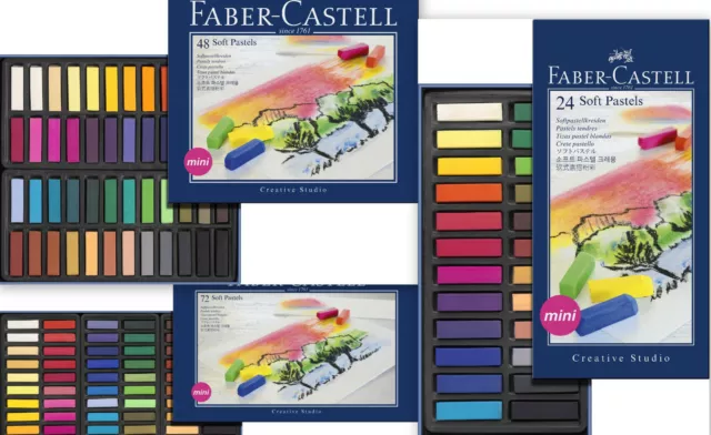 Faber Castell Softpastellkreiden mini 24 48 72 Pastellkreide Kreide !bestprice!*