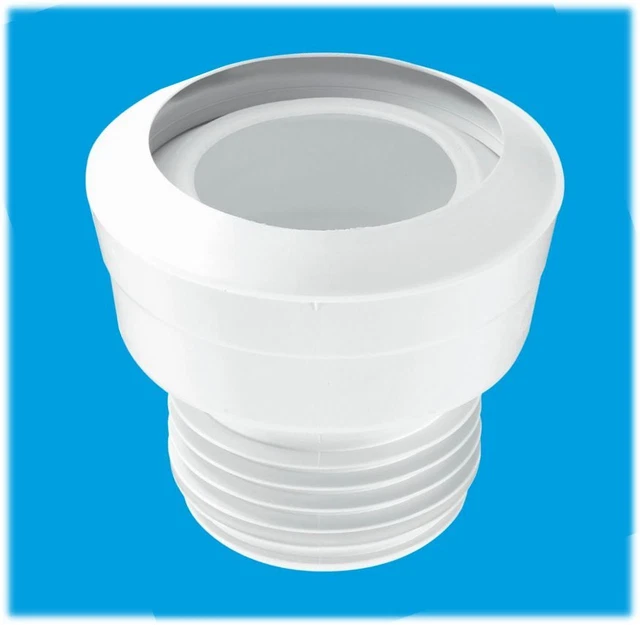Polypipe SK56 Adjustable Swivel Pan Connector – 110mm, 0-30° Angle, Plastic