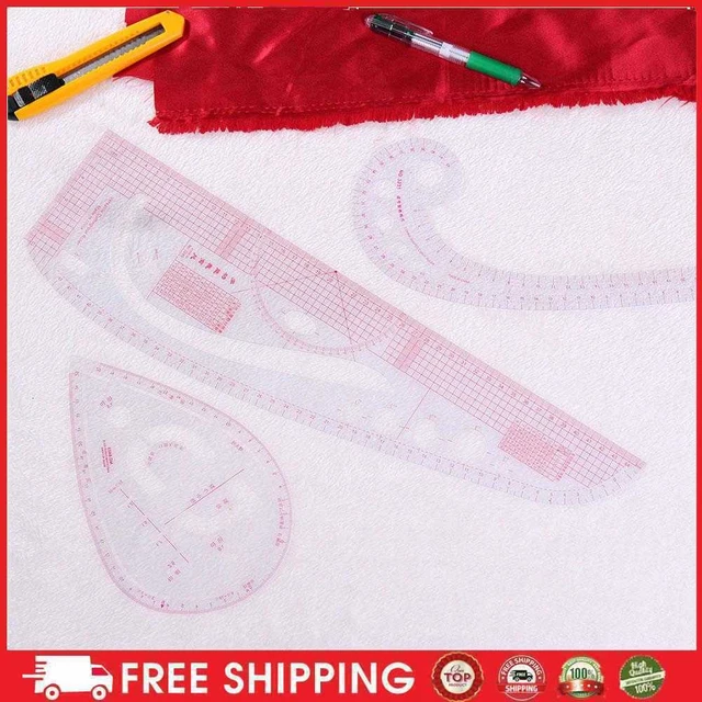 6pcs/Set DIY Multifunktions Quilting Naht nähen Patchwork Zeichnung Herrscher