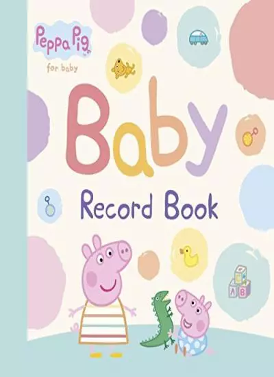 Peppa Pig Baby Record Book-