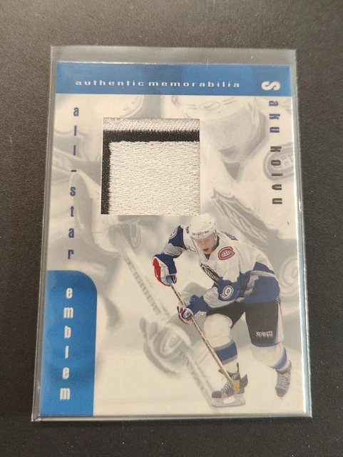 1999-00 Be a Player Memorabilia Emblem Saku Koivu