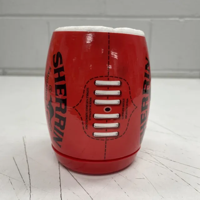 ORIGINAL RETRO Beer Cooler Stubby Can Holder Hard Sherrin Football CARLTON