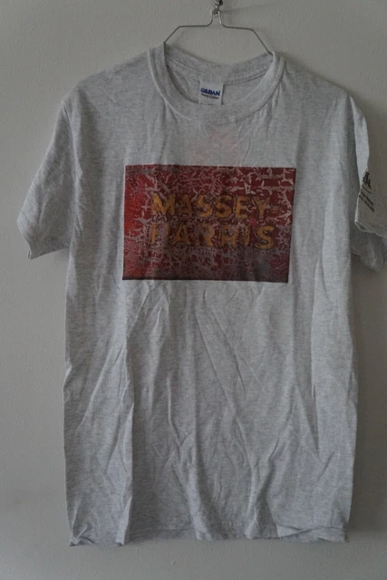 Massey Harris Mens T-Shirt Gray Size S NWT