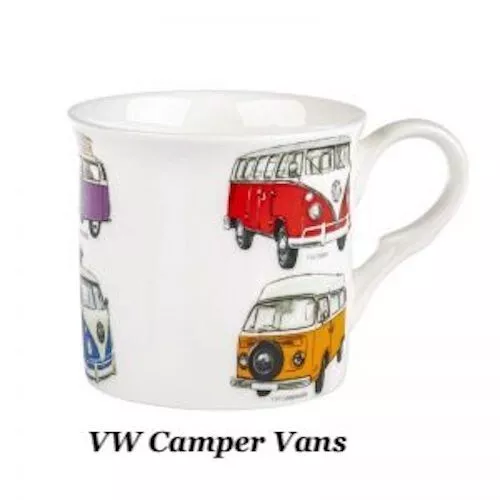 Heritage Stoke on Trent Fine Bone China Palace Mug VW Combi Vans Collector