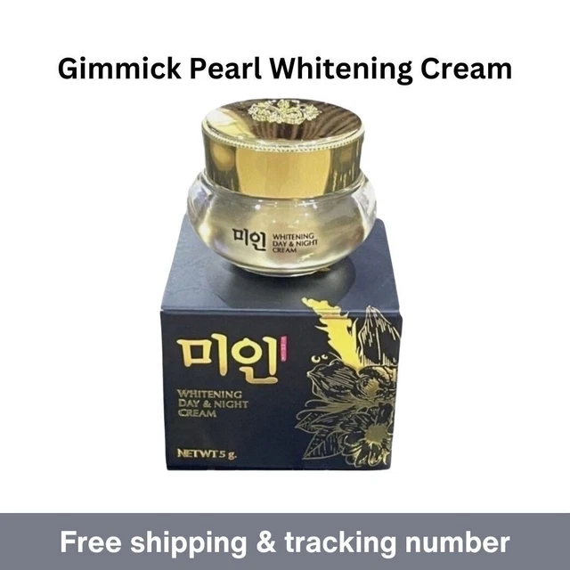 Crème De Nuit Blanchissante Perle KT - 6 Tubes De 10g - Réduit Acné, Taches Et Rides - Ingrédients Naturels