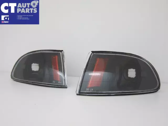 Black Corner Indicator Signal Light for 91-95 Honda Civic EG 3D Hatchback