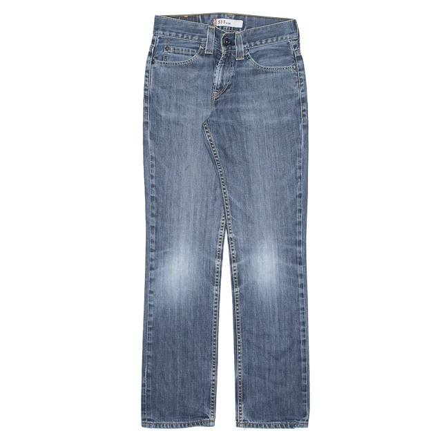 Jeans dritti LEVI'S 511 4 da uomo blu denim W29 L34