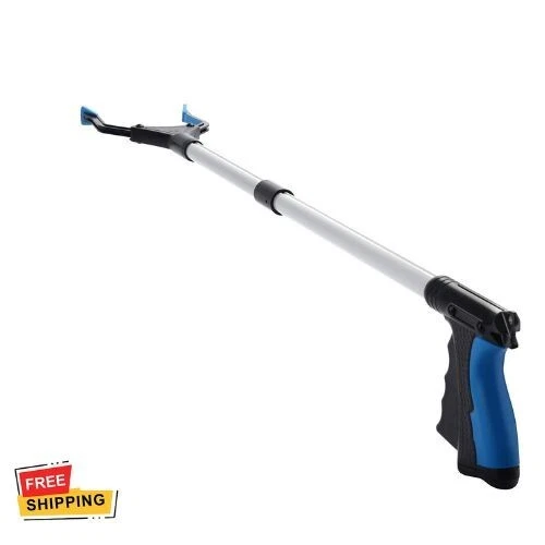 32 Inch Long Pick Up Grabber Extra Hand Extended Claw Trash Picker Reaching Tool