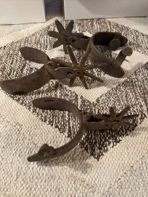 3 Mexican Spurs Early 1900s