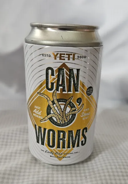 Yeti Stash Safe Can O' Worms 12 oz Can hide a safe store valuables money etc