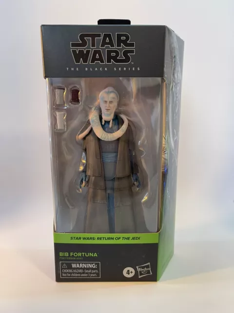 Hasbro/STAR WARS Bib Fortuna 6" Action Figure In Hand MINTY