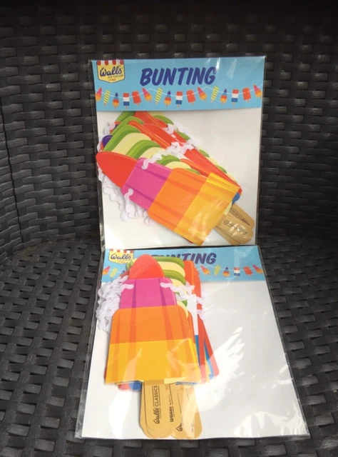 2 bunting oficial de pared