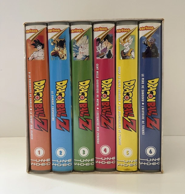 COFFRET CASSETTES VHS Dragon Ball Z, Volumes 1 à 6 EUR 19,90 PicClick FR