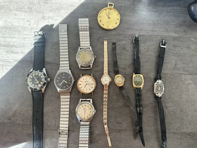 Lot De Montres Anciennes