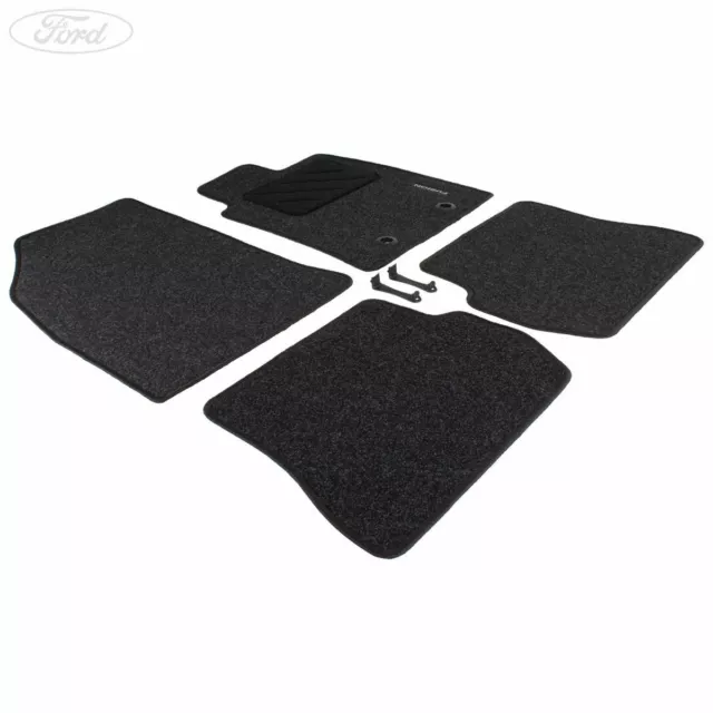 Genuine Ford Fiesta Mk6 Fusion Front & Rear Carpet Floor Mats 2008-2012 1577514