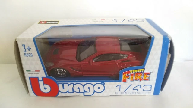 Burago 1:18 Scale 1957 Chevrolet Corvette | Damond Edton | De-cast