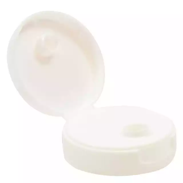TableCraft 200TC White Hinged Cap for Squeeze Bottles - 12 / CS