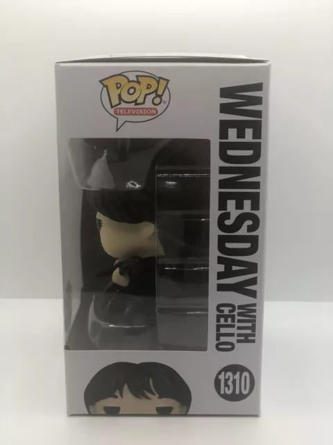 Funko POP! Wednesday 1310# Wednesday Addams with Cello Vinyl Action Figures 3
