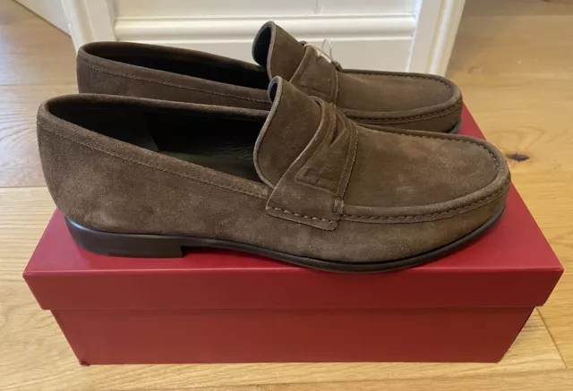 Salvatore Ferragamo - Men's Loafers - New with Box - RPP £695.  Made in Italy.