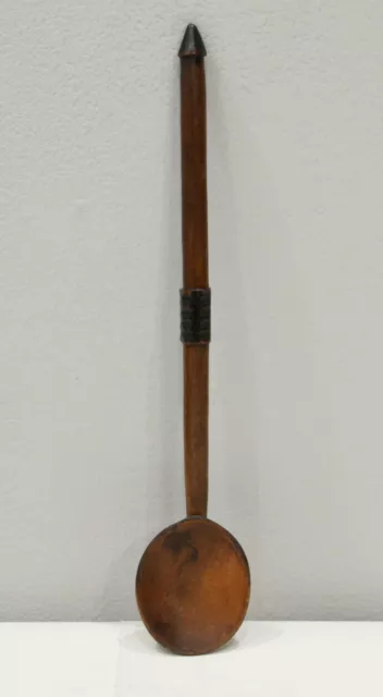 African Old Zulu Wood Spoon RSA