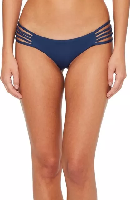 Vitamin A Womens EcoLux Jaydah Hipster Bikini Bottom Ink Size 10/L