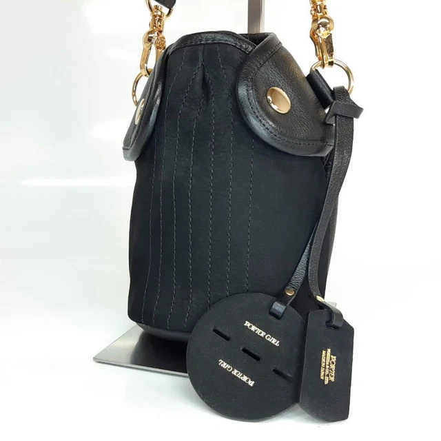 Porter Miniature 2way Shoulder Bag Solid Colored