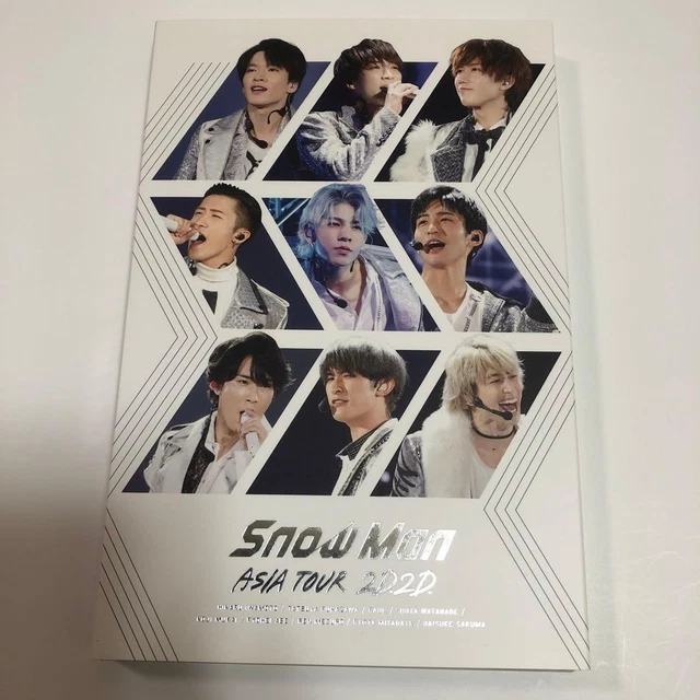 アイドル  Man ASIA TOUR 2022 Blu-ray SNOW MAN ASIA TOUR 2D.2D Blu-ray 2-Disc Set Compact Concert EUR