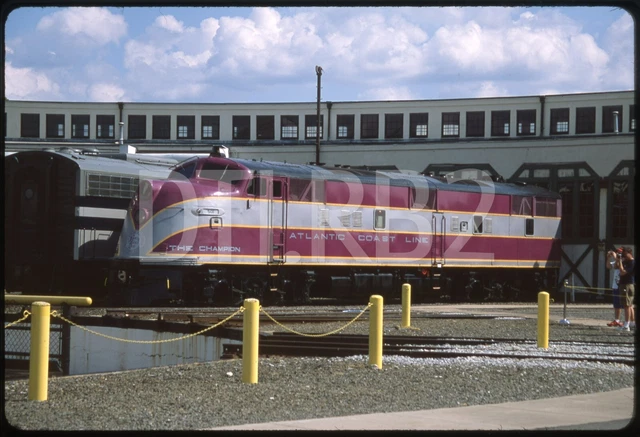 Zm15 Acl 501 Atlantic Coast Line Spencer Nc North Carolina Original Slide