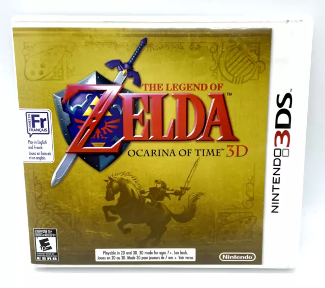 The Legend of Zelda ocarina of time Nintendo 3DS