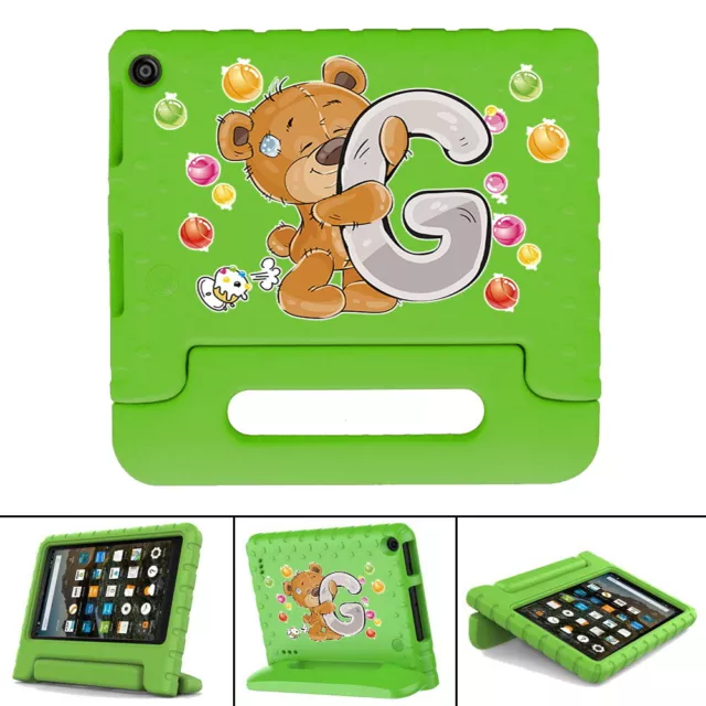 For Amazon Fire 7" HD 8" Tablet ShockProof EVA Handle Kids Stand Cover Case