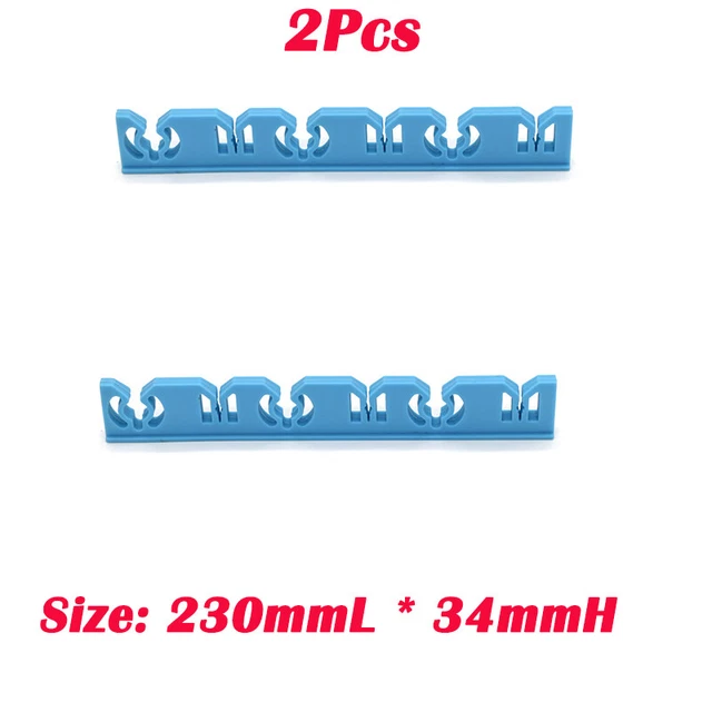 2Pcs Silicone Detachale Rack Slot Sterilization Tray 230mmL * 34mmH  Available