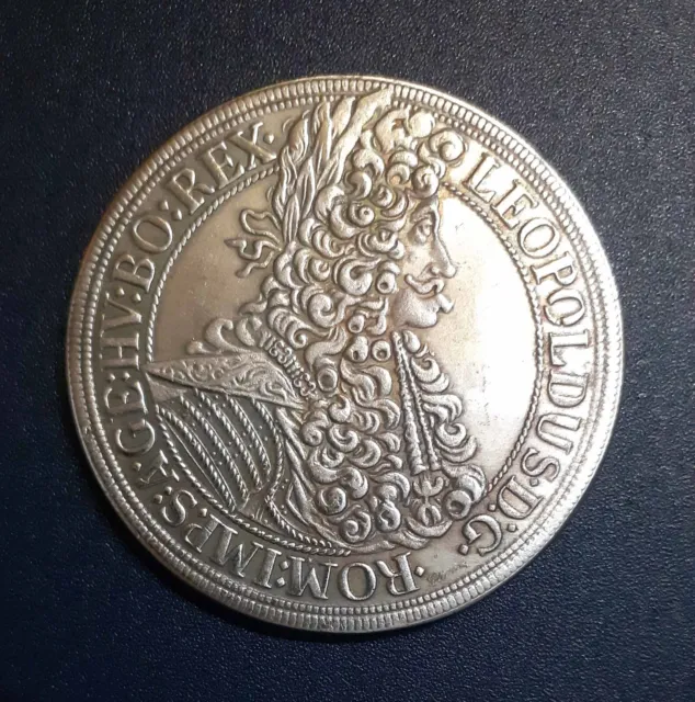 164. Taler 1695 Habsburg Österreich Ungarn Leopold