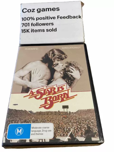 A Star Is Born DVD Region 4 BRAND NEW & SEALED BARBARA STREISAND KRISTOFFERSON