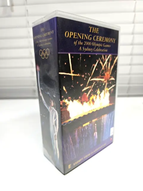 The Opening Ceremony of the 2000 Sydney Olympic Games - VHS 2 tapes