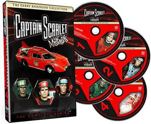 Captain Scarlet and The Mysterons: the Complete Series, New DVDs