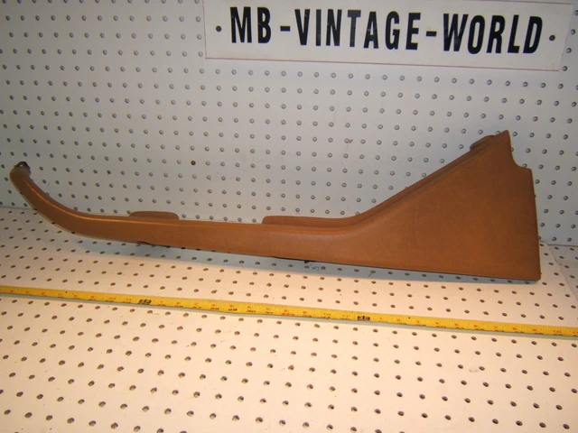 Mercedes Early C126 SEC RIGHT Pass PALOMINO door Panel 1 Armrest / Handle,T# 1