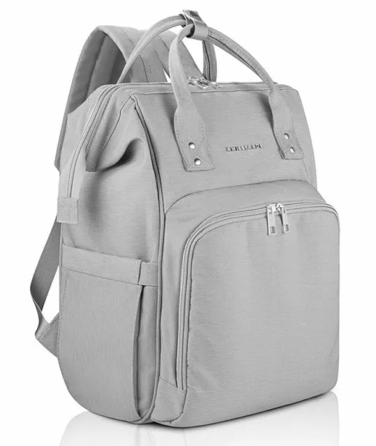 Diaper Bag BACKPACK STROLLER COMPATIBLE AMILLIARDI GRAY New NWT