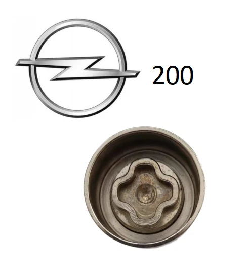 ALLOY WHEEL LOCKING BOLTS FOR SAAB 9-3 / 9-5 (M12x1.5) LUG