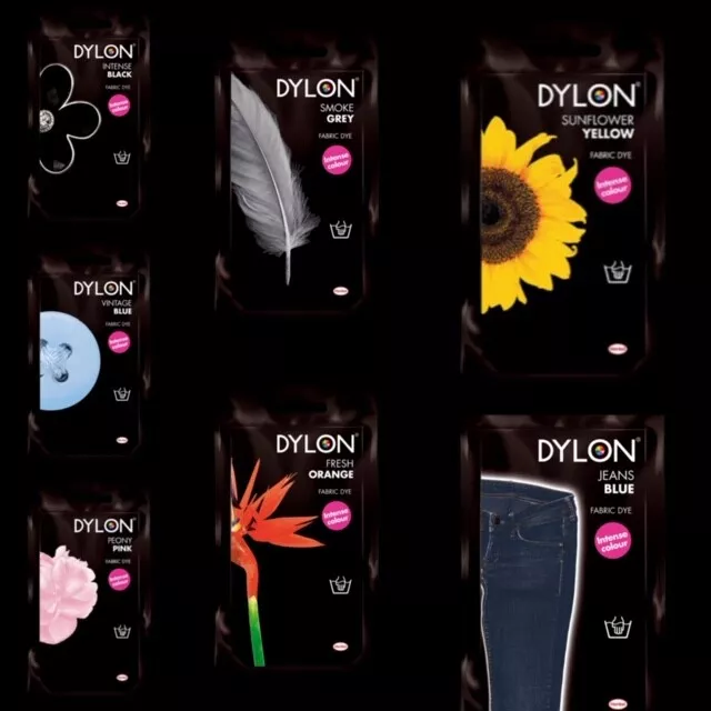 DYLON® - Fabric Hand Dye 50g - Full Colour Range Available