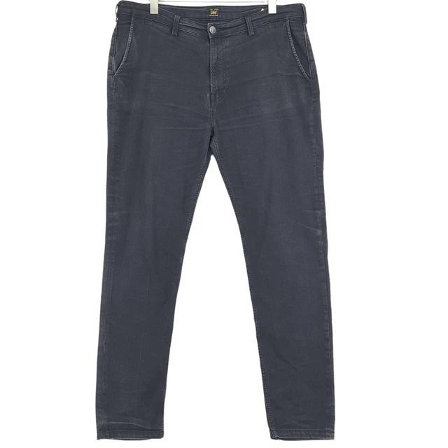LEE MENS ARVIN Slim Jeans W32 L30 Navy Blue Cotton AP22 14.56