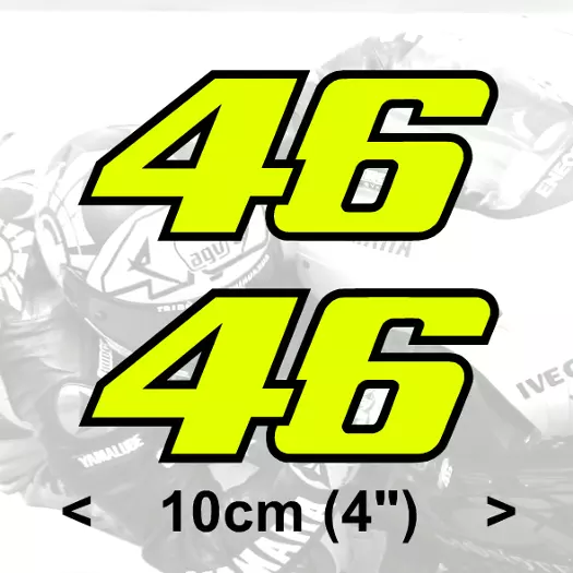 Valentino Rossi Aufkleber Schildkröte 2012 Vinyl Aufkleber 5cm X 2 :  : Auto & Motorrad