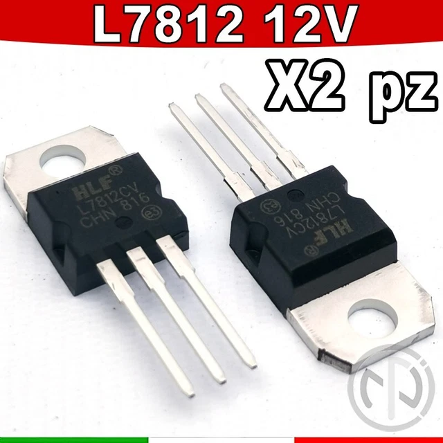 POPESQ® LM2576-12WT – 3 Pezzi Stabilizzatore Di Tensione 12V THT Componenti Elettronici #A2975 - 3