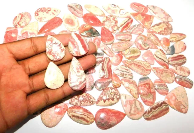 [Wholesale] Natural Rhodochrosite Good Quality Genuine Stone Free Form Lot