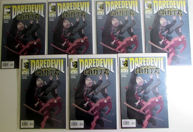 Daredevil Ninja Lot of 7 #2 Marvel (2001) NM 1st Print Comic Books