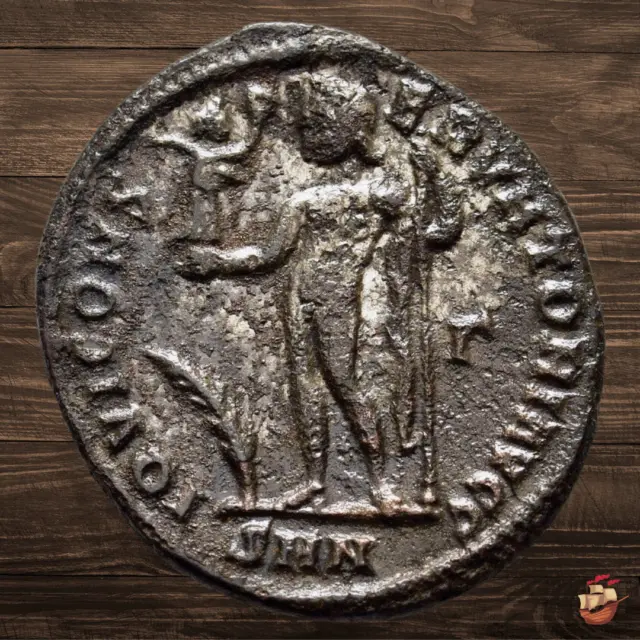 Imperial Roman coin - Licinius (308-324 AD) IOVI CONSERVATORI - Nicomedia *K064