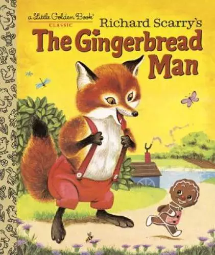 Richard Scarry's The Gingerbread Man (Little Golden Book) - Hardcover - GOOD