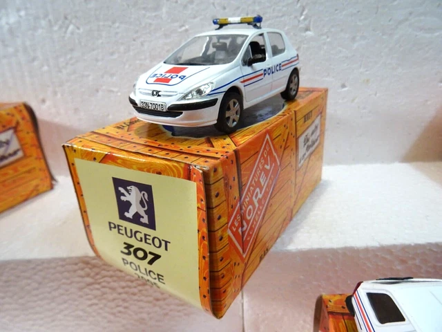 VOITURE NOREV 1/43 peugeot 308 pompier police collection no Hot Wheels