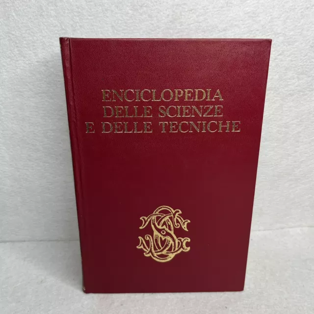 Enciclopedia Delle Scienze E Delle Tecniche 1 Volume L-Z Sansoni